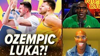 SLIM LUKA OR AI?! Unc, Ocho , & Jermaine O'Neal react to Luka Dončić new off-season look! | Nightcap