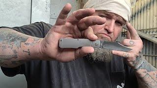 SHARP AS S*** SHARPSHOOTER KNIFE REVIEW JACK WOLF KNIVES!!!!