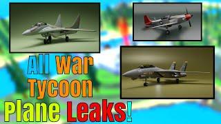 Everything YOU NEED TO KNOW about the PLANE UPDATE in War Tycoon!