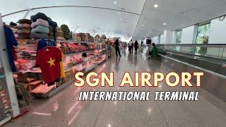 Tan Son Nhat (SGN) Airport️ INTERNATIONAL Terminal WalkSaigon 2024