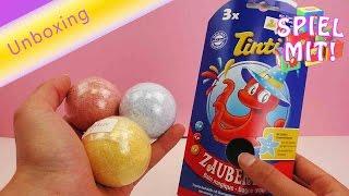 Tinti Badespaß Unboxing - wie macht man Badewasser bunt?