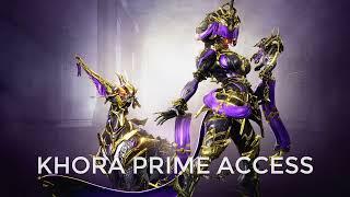 Warframe - Khora Prime Access Showcase