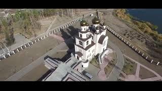 Полет над Павлодаром.Flight over Pavlodar.