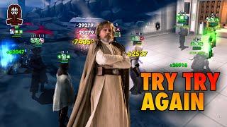 Time to TRY TRY AGAIN with Queen Amidala | SWGOH GAC 3v3