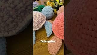 Live Turtles for your garden #love #amigurumi#crochet#toys#plushie#knitting