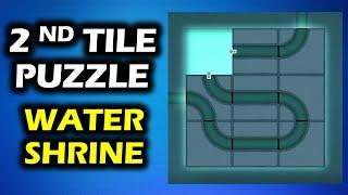 Second Sliding Tiles Puzzle: Water Vellumental Shrine | Paper Mario the Origami King Walkthrough