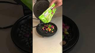 Waffle Iron vs Skittles - Will It Waffle?