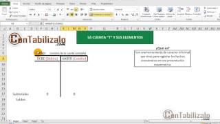 03Que es la Cuenta T   Contabilidad ConTabilizalocom
