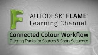 Connected Conform Workflow - Track Filtering - Flame 2017