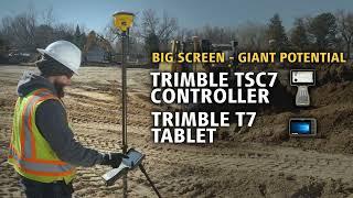 Trimble Siteworks Positioning System for Construction Surveyors, with T7 Tablet