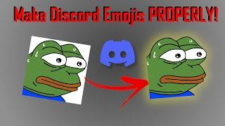 Create Discord Emojis PROPERLY using GIMP || Paths Tool in GIMP