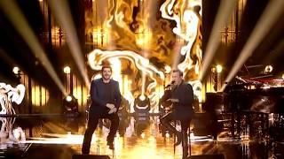 Florent Pagny et Patrick Fiori chantent "J'y Vais"