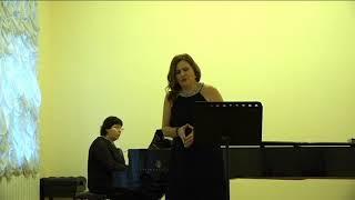 Brahms J. „Deinе blaues Auge“ (K.Groht) Svetlana Sozdateleva (soprano), Elena Strikovskaya (piano)