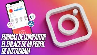 🟣Como COPIAR y Compartir mi Enlace de mi Perfil de Instagram a otras Personas