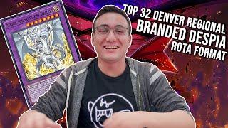 Top 32 Branded Despia Deck Profile + Combo to Beat Mulcharmy Fuwalos Tyler S. | Denver ROTA Regional