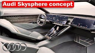 Audi Skysphere concept – Highlights & features