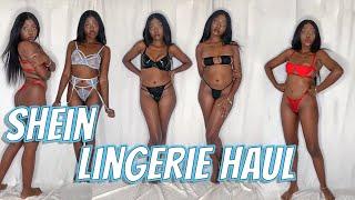Shein Sexy Lingerie Try On Haul (18+)
