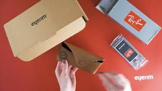 eyerim presents: Unboxing of Ray Ban Hexagonal Flat Lenses sunglasses