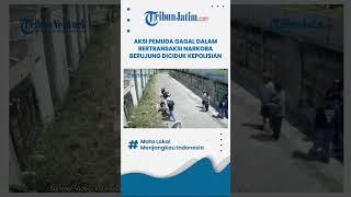 Aksi Pemuda Gagal Dalam Bertransaksi Narkoba Berujung Dicidup Kepolisian
