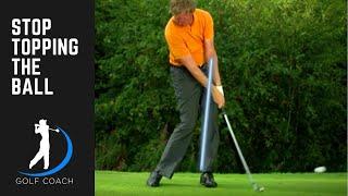 Why golfers top the ball!