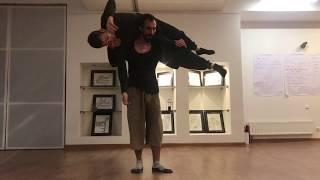 Contact Improvisation: Sasha Dodo and Georgy Popov