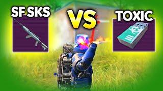SF SKS vs TOXIC AMMO Squad Wipe  PUBGM Metro Royale Chapter 5