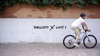 Bewatt + UNIT 1 | Bicicleta urbana eléctrica Urban Racoon + Casco inteligente UNIT 1 Faro