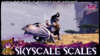 Guild Wars 2 - Skyscale Scales achievement (Skyscale mount)