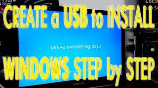 How To Install Windows 10 from USB