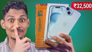 i bought iPhone 15 at 32,500 Flipkart Sale Unit - BUT 1 BIG ISSUE !