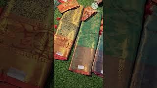 Fancy Kanjivaram Sarees with work blouse Only at nooka collection