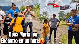 Rolón y rola fueron sorprendidos entrando a un hotel doña Marta hoy sí vergueo a Rolón ￼