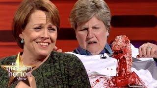 Sigourney Weaver Helps Recreate The Iconic Alien Moment | The Graham Norton Show