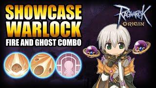 SHOWCASE WARLOCK BUILD FIRE & GHOST COMBO!! !! RAGNAROK ORIGIN