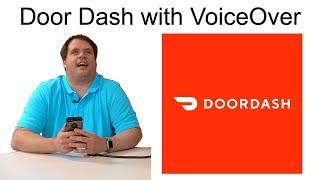 Door Dash with iPhone's VoiceOver Screen Reader Demonstration