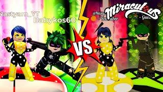 [NEW] MJ VS Miraculous RP - TRANSFORMAÇOES DO GRUPO (Comparação) - MIRACULOUS ROBLOX!