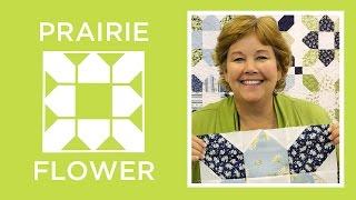 Make an Easy Prairie Flower Quilt with Jenny Doan of Missouri Star (Video Tutorial)
