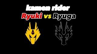 Kamen Rider Ryuki vs Ryuga(Kamen Rider Ryuki: Episode Final)