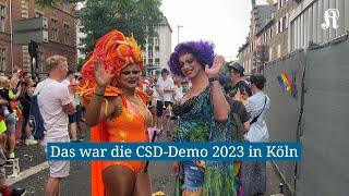 Das war die CSD-Parade 2023 in Köln