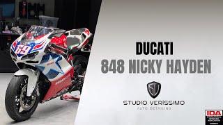 Ducati 848 Nicky Hayden 1 de 100 - Studio Verissimo Auto Detailing