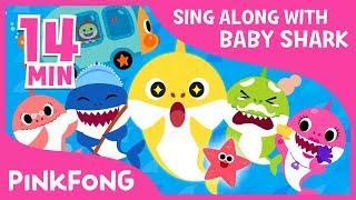 The Shark Family and more | Sing along with baby shark | Pinkfong Songs for Children