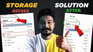 Fix Android Phone Storage Problem ️| Telugu | Storage Space Running Out Problem SOLVED