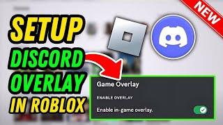 How to get discord overlay on Roblox | Full Guide