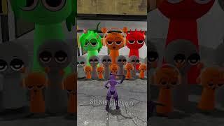 WHO IS BETTER ? INCREDIBOX SPRUNKI VS SONIC MONSTER EATER FAMILY in Garry's Mod #sprunki #soniceater