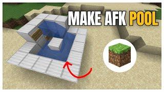 How to Make AFK Pool in Minecraft | Easy Step-by-Step Guide