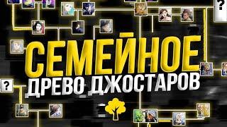 ПОЛНОЕ СЕМЕЙНОЕ ДРЕВО ДЖОДЖО | Семейное древо Джостаров