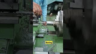 Boring || Lathe machine || #mechanical #iti #mechanicalengineering #diploma #machinst #alp #fitter