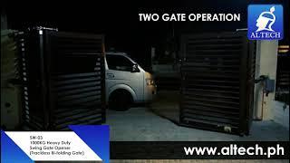 SW 03 (Trackless Bi-Folding Gate)