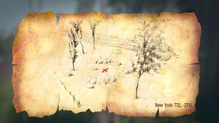 Assassin's Creed Rogue  Templar Maps |  Location 721,  -270