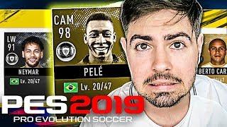 PES DRAFT DOS ICONS DAS SELEÇÕES!!! PELÉ E NEYMAR JUNTOS!